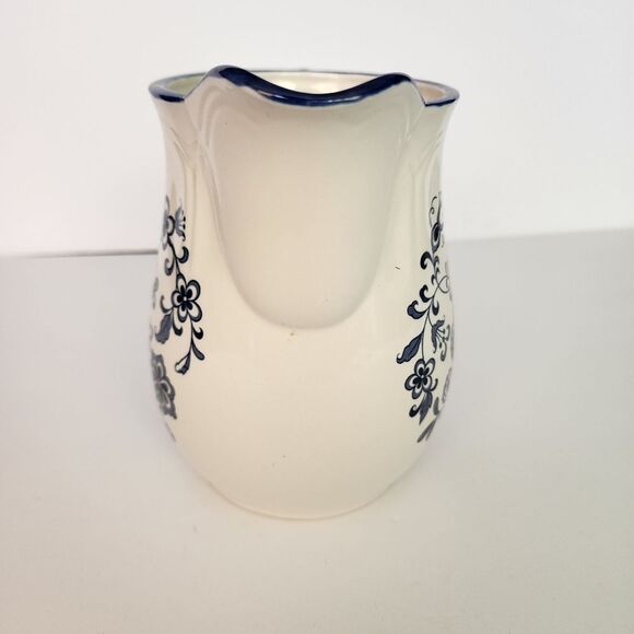 Baker Hart & Stuart Blue Garden Pitcher - Picture 5 of 8